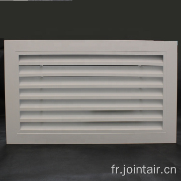 Diffuseur de ventilation d&#39;air de retour d&#39;aluminium HVAC en aluminium